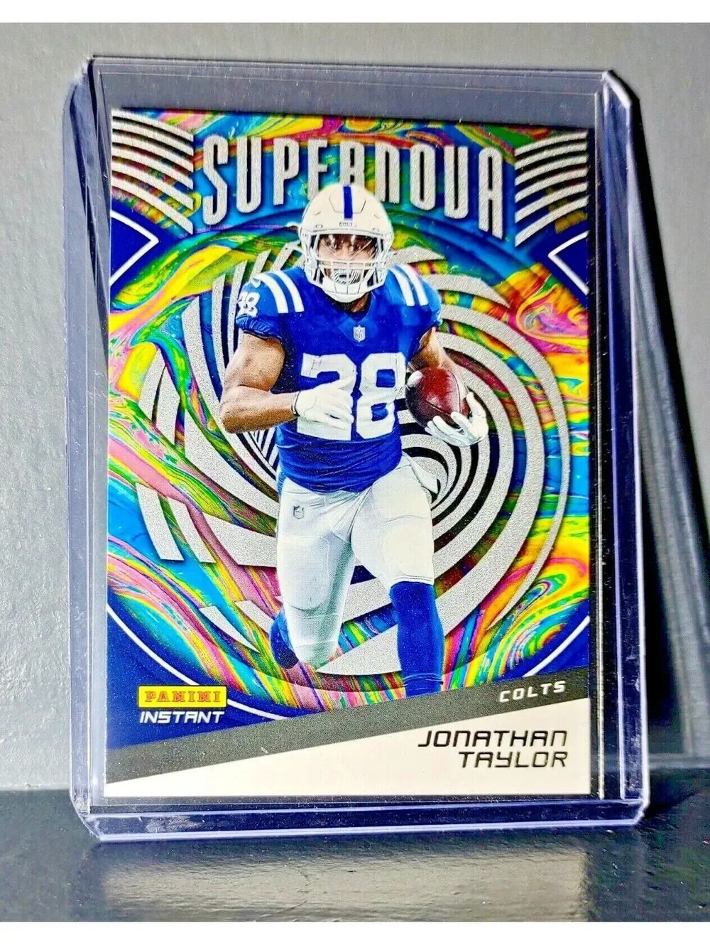 Jonathan Taylor 2021 Panini NFL Instant Supernova #9 Football Card 1 of 3357